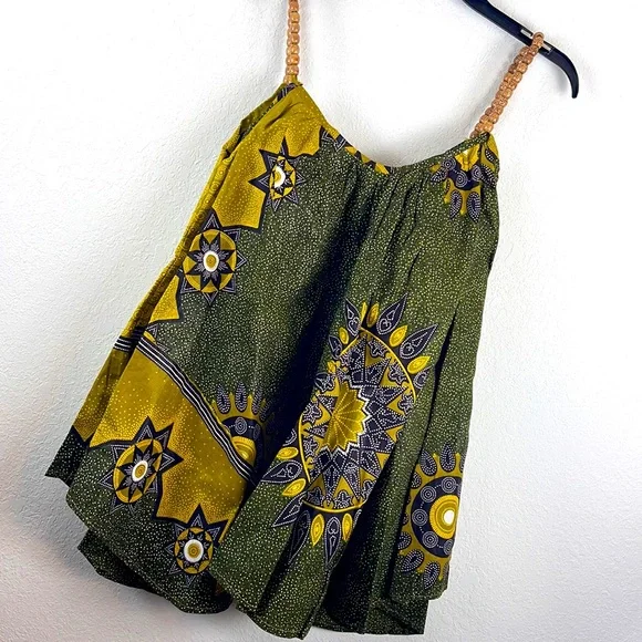 African hand made beaded top - Picture 1 of 5